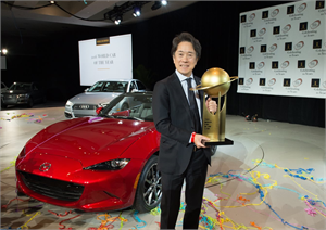 Mazda MX-5 zowel World Car of the Year 2016 als World Car Design of the Year 2016 